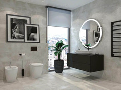 Коллекция плитки AGL Tiles Metal Cemento