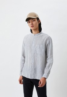 Рубашка UNIQLO изо льна класса премиум