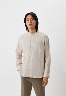 Рубашка UNIQLO изо льна класса премиум