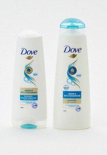 Набор для ухода за волосами Dove ОБЪЕМ И ВОССТАНОВЛЕНИЕ (шампунь, 250мл + бальзам-ополаскиватель, 200мл)