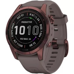 Смарт-часы Garmin Fenix 7S Saphire Solar Bronze Shale-Gray