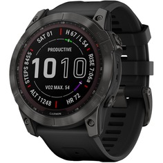 Смарт-часы Garmin Fenix 7X Sapphire Solar/Gray-Black