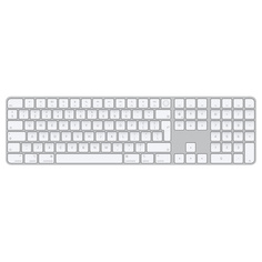 Клавиатура Apple Magic Keyboard с Touch ID и цифровой панелью, серебристый+белый