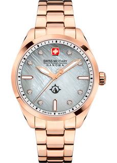 Швейцарские наручные женские часы Swiss military hanowa SMWLG2100821. Коллекция Mountain Crystal