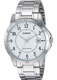 Японские наручные мужские часы Casio MTP-V004D-7B. Коллекция Analog