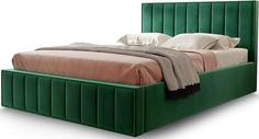 Кровать Вена 140 зеленый Вариант 1 Bravo
