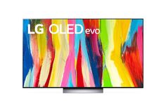Телевизор LG 77" OLED77C2RLA.ADKG темно-серый