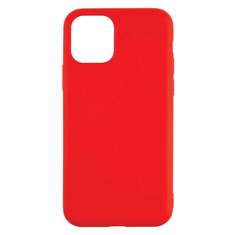 Чехол силиконовый Red Line для iPhone 14 Pro, с микрофиброй, Red