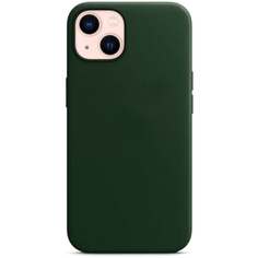Чехол силиконовый Red Line для iPhone 14, для MagSafe с микрофиброй, Pine Green