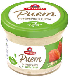 Риет Санта Бремор из горбуши и кеты с кунжутом 100 г