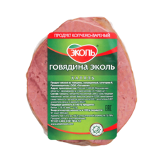 Бифштекс говяжий Эколь Халяль, кг Ekol