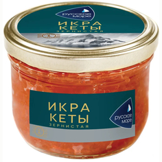 Икра лососевая Русское море Кета 210 г
