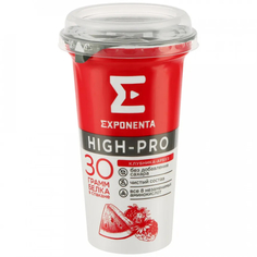 Напиток кисломолочный Exponenta High-pro со вкусом арбуза и клубники, 250 г