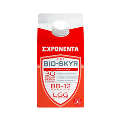 Напиток кисломолочный Exponenta Bio-Skyr со вкусом клубники и киви, 500 г