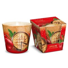 Свеча ароматизированная, в стакане, Bartek Candles, Праздничные пироги, 115 гр