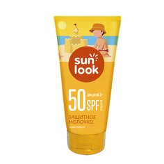 Муссы для волос SUN LOOK Молочко для тела детское солнцезащитное spf-50 150