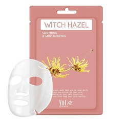 Маска для лица YU.R Тканевая маска для лица с экстрактом гамамелиса ME Witch Hazel Sheet Mask 25