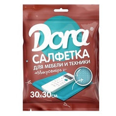 Салфетки для уборки DORA Салфетка из микрофибры Для мебели и бытовой техники 1