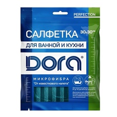 Салфетки для уборки DORA Салфетка из микрофибры От стойких загрязнений 1