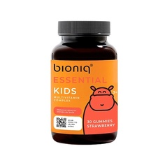 Капсула BIONIQ ESSENTIAL Комплекс мультивитаминный для детей со вкусом клубники KIDS