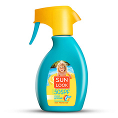 Солнцезащитный спрей для лица и тела SUN LOOK Спрей детский солнцезащитный spf-50 200
