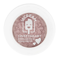 Тени для век ISCREAM Хайлайтер-тени для век SWEETHEART 2 в 1