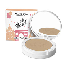 Пудра для лица ALVIN DOR ALVIN D’OR Пудра компактная фиксирующая ECLAT NATUREL A LA FRENCH