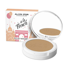 Пудра для лица ALVIN DOR ALVIN D’OR Пудра компактная фиксирующая ECLAT NATUREL A LA FRENCH