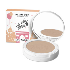 Пудра для лица ALVIN DOR ALVIN D’OR Пудра компактная фиксирующая ECLAT NATUREL A LA FRENCH