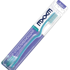EXXE Зубная щетка Luxury Фтор отбеливающая, мягкая
