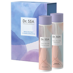 Набор для ухода за волосами DR. SEA Подарочный набор средств для мытья волос "Холодный блонд"