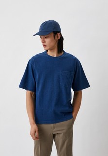 Футболка UNIQLO цвета индиго