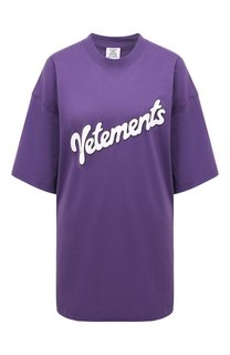 Хлопковая футболка VETEMENTS