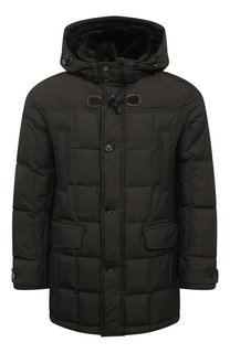 Пуховик с отделкой из меха кролика Caraccio-KM Moorer