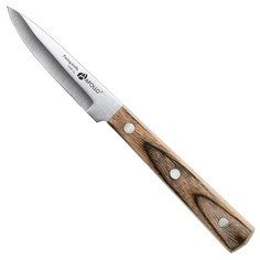 Ножи кухонные нож APOLLO Hombre 8см для овощей нерж.сталь, дерево