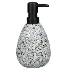 Дозаторы дозатор для жидкого мыла АКВАЛИНИЯ Granite керамика серый