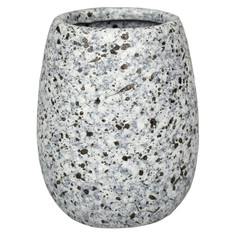 Стаканы для ванной стакан настольный АКВАЛИНИЯ Granite керамика серый