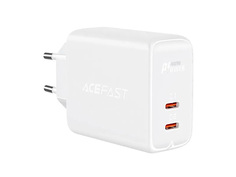 Зарядное устройство Acefast A9 PD40W USB-C+USB-C White AF-A9-WH