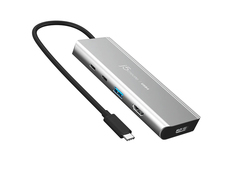 Хаб J5create USB-C PD 3.0/USB-C/HDMI 4K/DisplayPort/USB-A 3.2 Gen. 2 JCD401