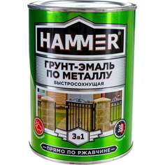 Грунт-эмаль по металлу Hammer