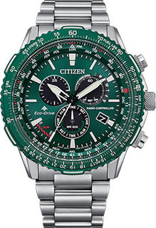 Японские наручные мужские часы Citizen CB5004-59W. Коллекция Radio Controlled