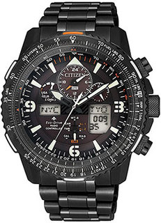 Японские наручные мужские часы Citizen JY8085-81E. Коллекция Radio Controlled