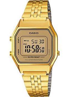 Японские наручные женские часы Casio LA680WGA-9B. Коллекция Vintage