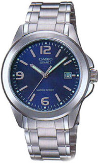 Японские наручные мужские часы Casio MTP-1215A-2A. Коллекция Analog