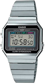 Японские наручные мужские часы Casio A700W-1A. Коллекция Vintage