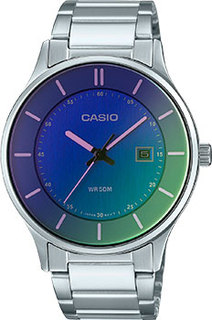 Японские наручные мужские часы Casio MTP-E605D-2E. Коллекция Analog