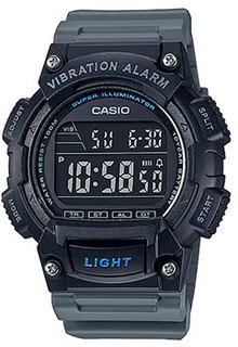 Японские наручные мужские часы Casio W-736H-8B. Коллекция Digital