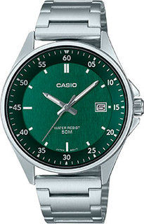 Японские наручные мужские часы Casio MTP-E705D-3E. Коллекция Analog