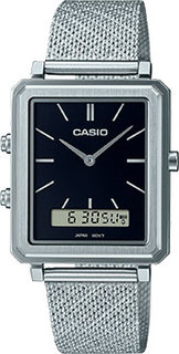 Японские наручные мужские часы Casio MTP-B205M-1E. Коллекция Ana-Digi