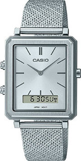 Японские наручные мужские часы Casio MTP-B205M-7E. Коллекция Ana-Digi